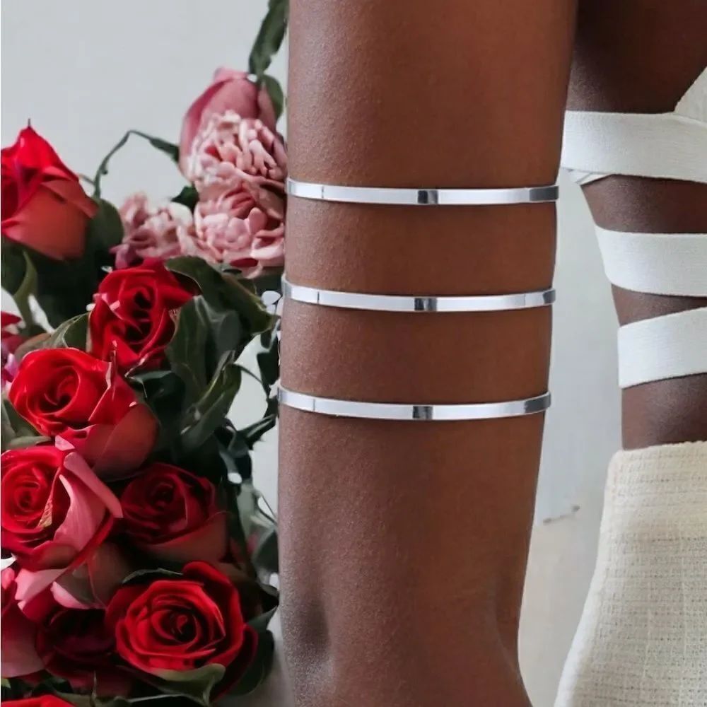 Arm Band l Body Jewelry l Gold, Silver l 2 Styles l Adjustable l New